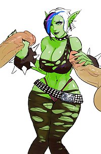 Sexy Orc females -set 9