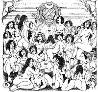The Slaves and Ladies of the Harem.-set 1