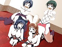 Slave, sado and Bondage anime 2