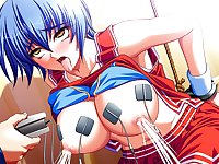 anime cartoon female electrosex